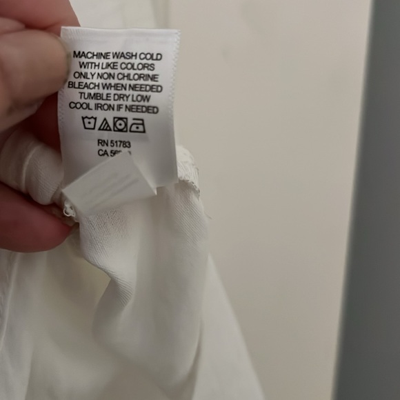 Maurice’s Atwood Sleeveless Blouse White 4X NWT - Picture 6 of 6